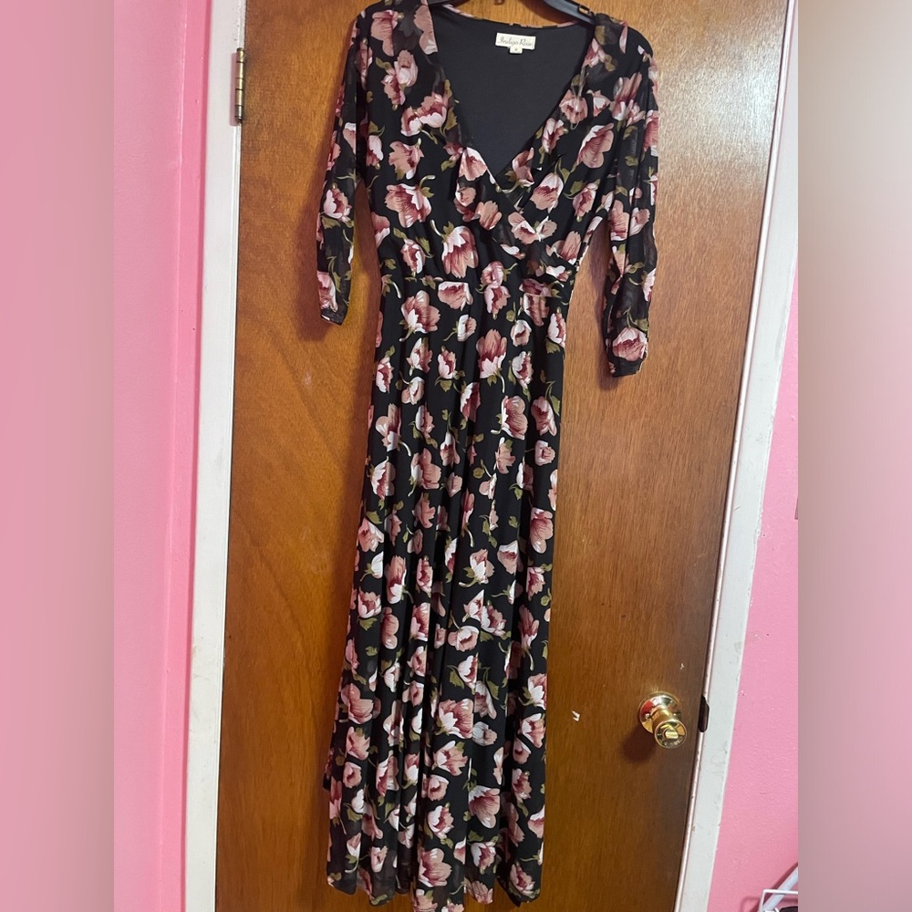 Indigo Rose dress